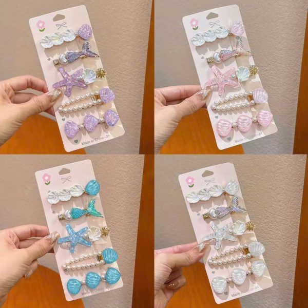 Set Kẹp Sao Biển Vỏ Sò Mozi13 - Hình ảnh 5