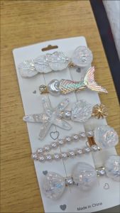 Set Kẹp Sao Biển Vỏ Sò Mozi13