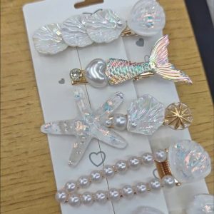 Set Kẹp Sao Biển Vỏ Sò Mozi13