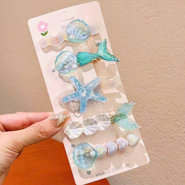 Set Kẹp Sao Biển Vỏ Sò Mozi13 - Hình ảnh 2