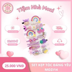 Kẹp tóc đáng yêu