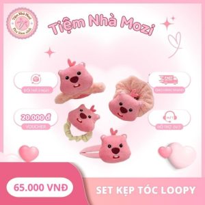 Kẹp tóc thời trang nữ - Loopy