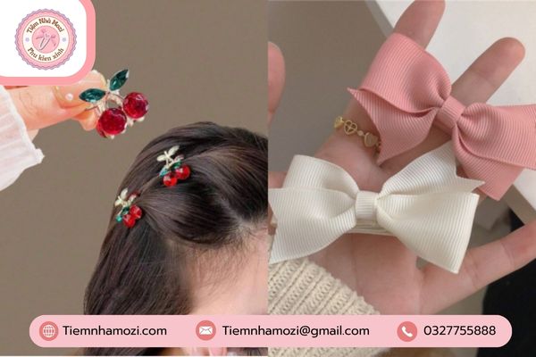 Kẹp tóc cho tóc mỏng - Tiệm nhà Mozi