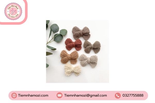 Kẹp tóc handmade hoa