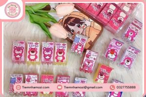 Kẹp càng cua 5 răng cute gấu bông lotso