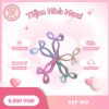 Kẹp Tóc Càng Cua Hình Nơ Nhựa Bóng Thời Trang Cho Nữ - Tiệm Nhà Mozi
