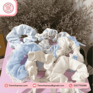 scrunchies cột tóc