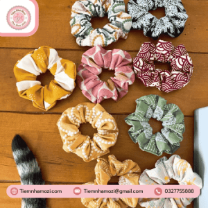 Scrunchies Cotton