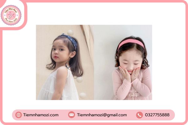 băng đô cho bé gái dễ thương
