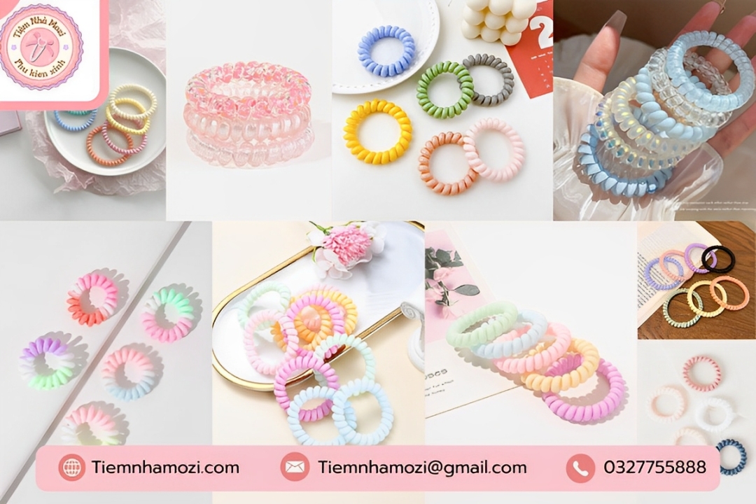 Dây Buộc Tóc: Phụ Kiện "Quốc Dân" Giúp Nàng Lột Xác Ngọt Ngào & Bay Bổng - Tiệm nhà Mozi