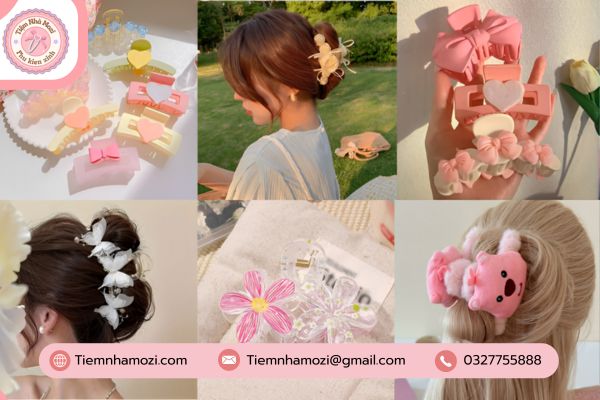 Kẹp Tóc Bản To Cho Tóc Dày: Bí Quyết Nâng Tầm Nét Dịu Dàng Của Nàng - Tiệm nhà Mozi