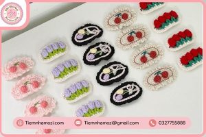 kẹp tóc cặp đôi handmade