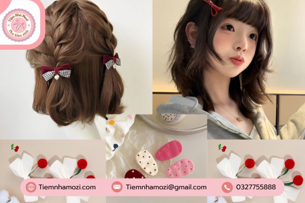 Kẹp Tóc Cho Tóc Ngắn: Làm Điệu Với Phụ Kiện "Thần Thánh"