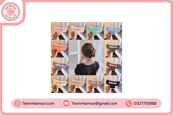 kẹp tóc phong cách nhật bản đẹp