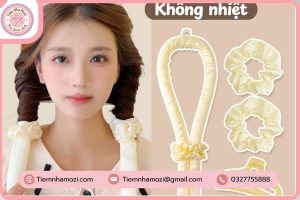 Kẹp tóc uốn sóng không nhiệt