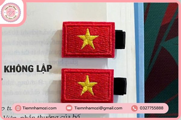 Kẹp Tóc Lá Cờ